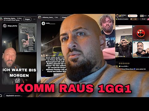 ROCKER FÄHRT ZU EX ROCKER POLIS EINSATZ 😱 KÜRT IBO VS EMRE YILMAZ ‼️