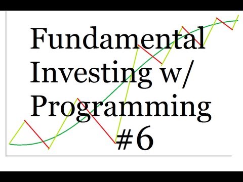 Adding Price to earnings Using Programming for Fundamental Investing Part 6