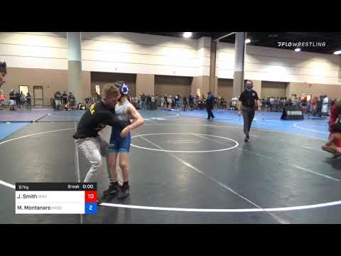 67 Kg 3rd Place - Julian Smith, Spazz Wrestling Vs Mateo Montanaro, Massachusetts C868