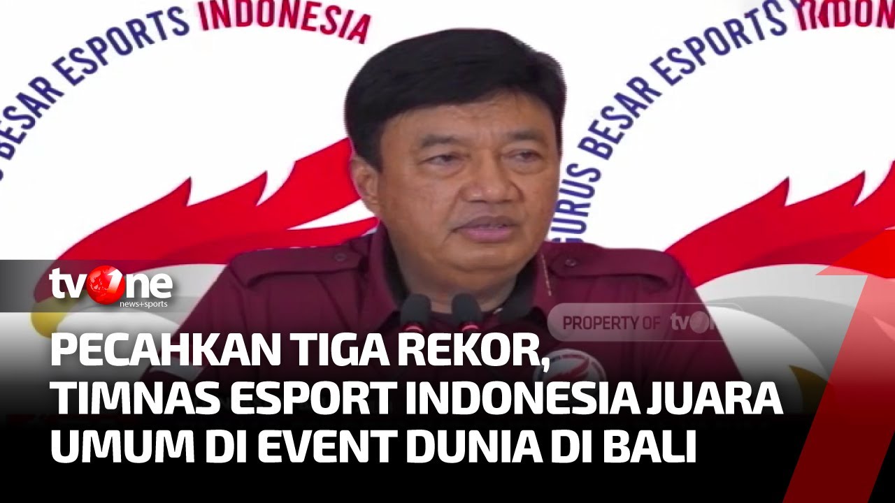 Timnas Indonesia Raih Juara Umum IESF WEC 2022 di Bali | AKIP tvOne