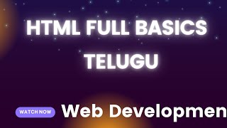 #2 Web Development Tutorial in Telugu | Learn HTML CSS JavaScript from Scratch #trending #memes