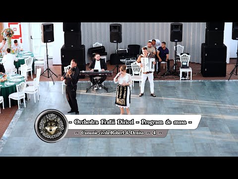 Cununie Roby & Denisa - 4 - Fratii Diricel program de masa