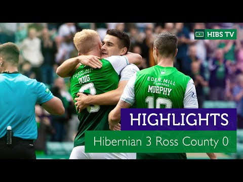 Hibernian 3 Ross County 0 | Goal Highlights | cinch Premiership