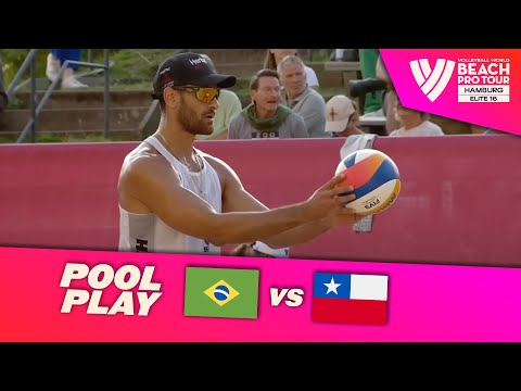 Evandro/Arthur vs. Grimalt M./Grimalt E. - Pool Play Highlights | Hamburg 2025 #BeachProTour