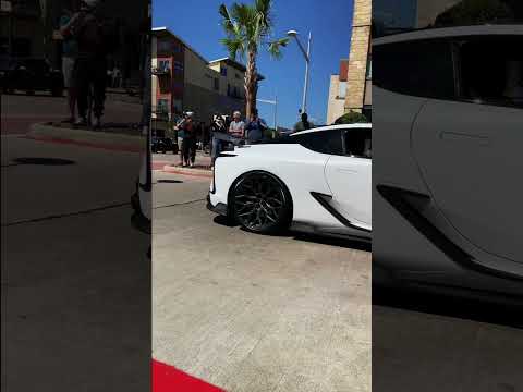 Lexus LC500 With a crazy exhaust!!