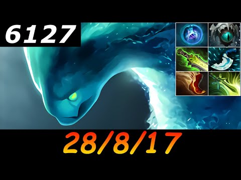 Dota 2 Morphling 6127 MMR 28/8/17 (Kills/Deaths/Assists) Ranked Full Gameplay