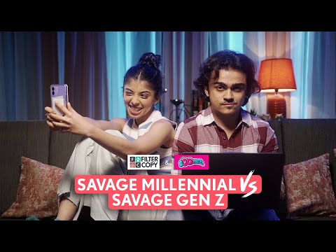 FilterCopy | Savage Millennial VS Savage Gen z | Ft. Devishi Madaan, @ManishKharage & Rohan Shah