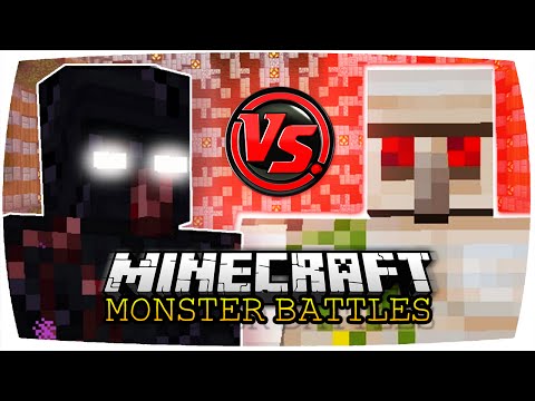 MUTANT OBSIDIAN GOLEM VS. MUTANT EISENGOLEM | Minecraft: Monster Battles | [Deutsch // HD]