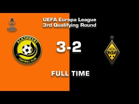 Alashkert - Kairat 3:2, UEFA Europa League 2021/22