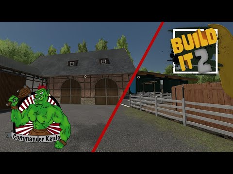 LS22🚜Die Ersten Gebäude - Hofbau #01🔥Build it 2🔴HD