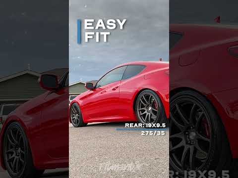 2013 Hyundai Genesis Coupe 2.0T R-Spec with 19x9.5 Vors Tr4
