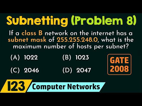 Subnetting Solved Problem 8