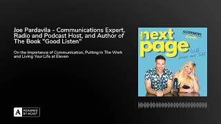 Joe Pardavila - Communications Expert, Radio and Podcast Host, and Author of The Book "Good Listen"