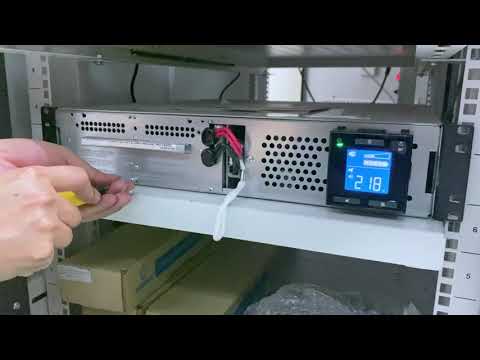 Replace Battery APC Smart UPS C 1500 Model SMC1500I 2U