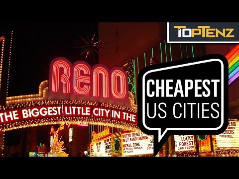 Top 10 CHEAPEST Big American Cities