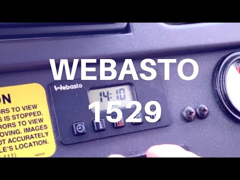 Webasto Digital Timer 1529