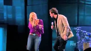 Elise Testone ft Phillip Phillips - Stop Draggin' My Heart Around