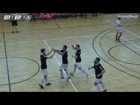 Skrót meczu 1. liga Futsalu Team Lębork – Futsal Leszno (2:5)