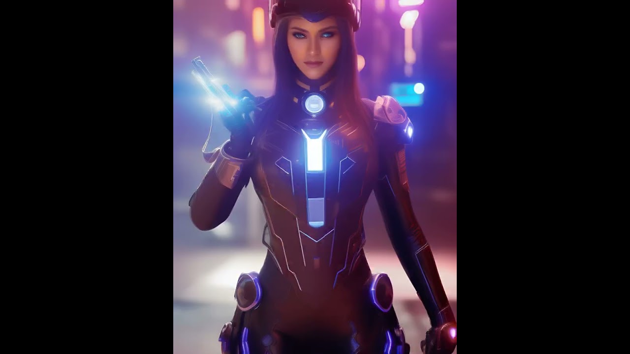 Cyberpunk Cyborg - AI Generated Video | Stable Diffusion