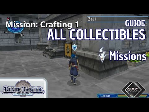 BLADE DANCER: Lineage of Light | Zaji - Crafting 1 All Missions | All Side Quest GAC
