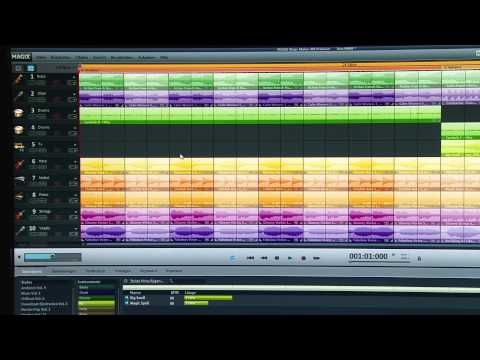 Filmmusik mit Magix Music Maker selbst erstellt. (Übersicht)