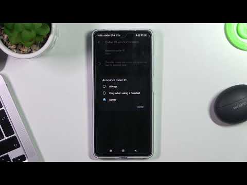 How to Announce Caller ID on POCO X5 Pro