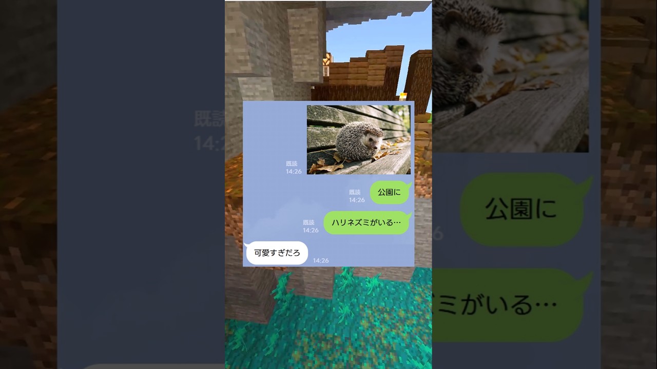 小さな命が繋いだ優しさと恋　#感動ストーリー #感動する話 #マイクラ