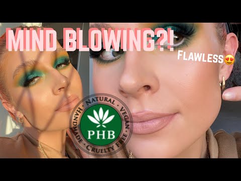 THE BEST ECO FRIENDLY FOUNDATION EVER?! Testing the PHB Ethical Beauty flawless filter foundation