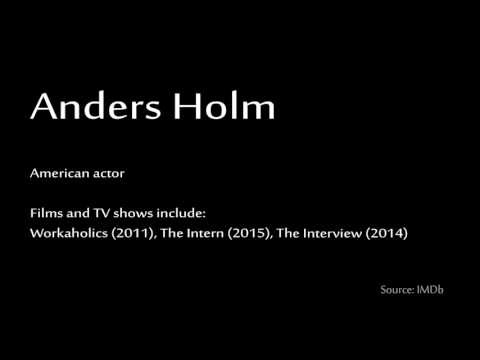 How to pronounce - Anders Holm
