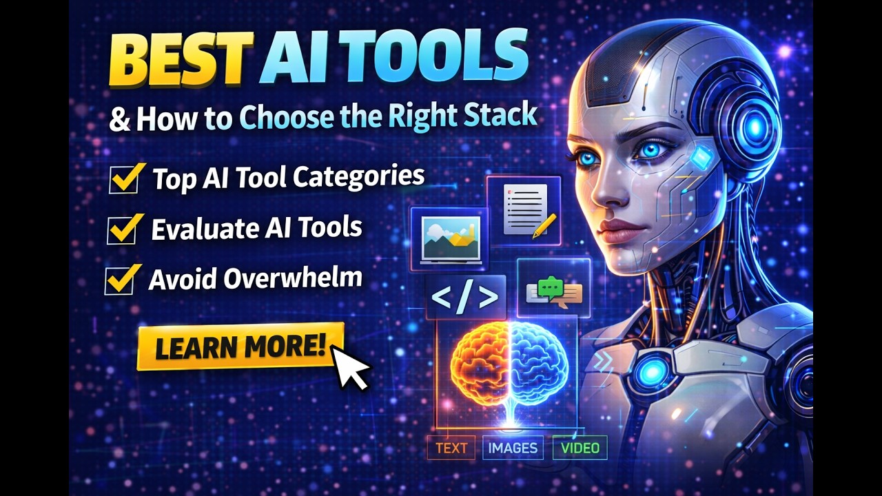 Best AI Tools Explained: How to Choose the Right AI Stack