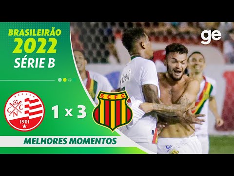 Gols e lances de Náutico x Sampaio Corrêa