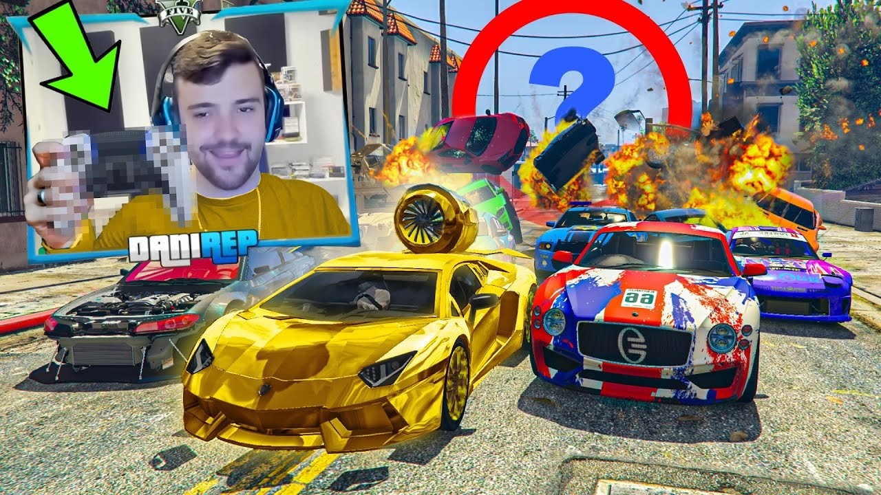 EL ÚLTIMO EXPLOTA CON COCHES ALEATORIOS! SOY DE ORO!! - GTA 5 ONLINE