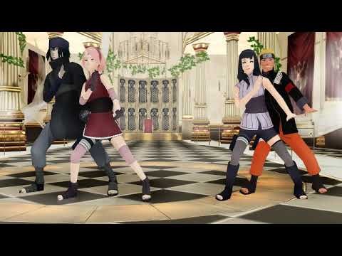 [MMD Naruto ]Lean On*naruhina*sasusaku