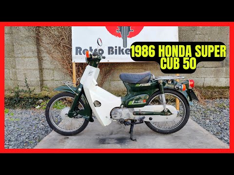 A Reliable Ride Through the Decades: 1986 Honda Super Cub 50