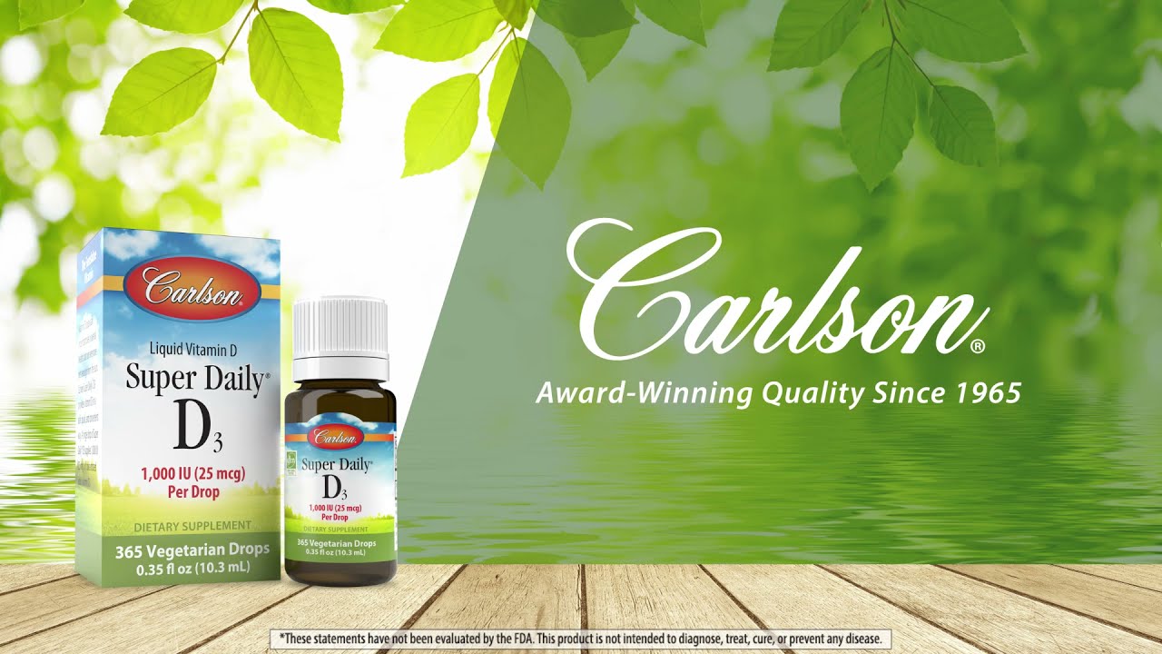 Super Daily® D3 1,000 IU (25 mcg), 365 Drops