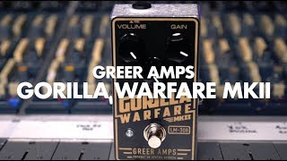 Video thumbnail for Greer Amps Gorilla Warfare MKII || Demo || NoiseGenerator by Noise Generator