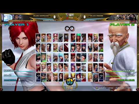 WhiteAshX vs Frezzer - KOF XIV Neo Geo World Tour Season 1 Global Finals Winners Round 2