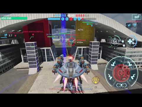 War Robots Nodens Cyclone Amazing Attack New Gameplay WR