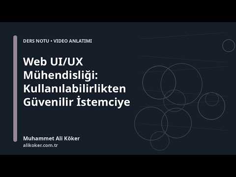 Open the UI/UX Engineering in Web Applications: Usability, Responsive Design, and Reliable Client Behavior video