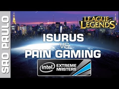 paiN Gaming vs. Isurus Gaming - Game 1 - Quarterfinal - IEM Sao Paulo - Leauge of Legends