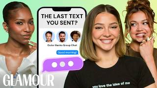 'Outer Banks' Cast Reveal What's On Their Phones | Glamour