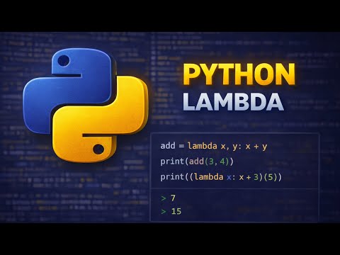 Python Lambda Functions Explained In Tamil Anonymous Functions Core Python Mastery Episode 21