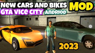 How To Install New Cars & Bikes in GTA Vice City For Android | GTA VC Super Cars & Bikes Mod