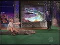 Steve Irwin Talking About Crocodiles With Jay Leno In 2002