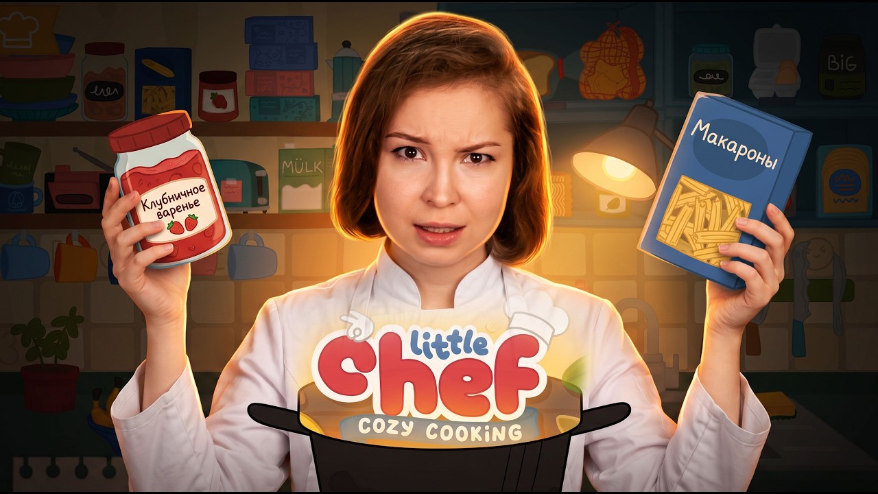ЧТО БУДЕТ, ЕСЛИ СМЕШАТЬ ВАРЕНЬЕ И МАКАРОНЫ? [Прохождение Little Chef: Cozy Cooking] №1