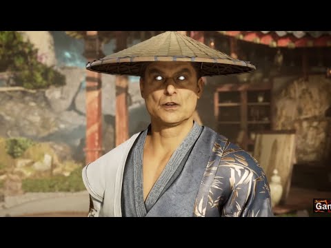 Mortal Kombat 1 Old Raiden Returns Scene MK1 2023 4K