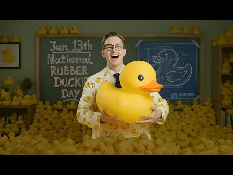 Red Ribbon Week Duck National Rubber Duck Day: Exploring the Evolution of Rubber Duckies