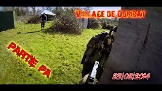 preview picture of video '23/02/2014 - Partie PA au village de combat AAB'