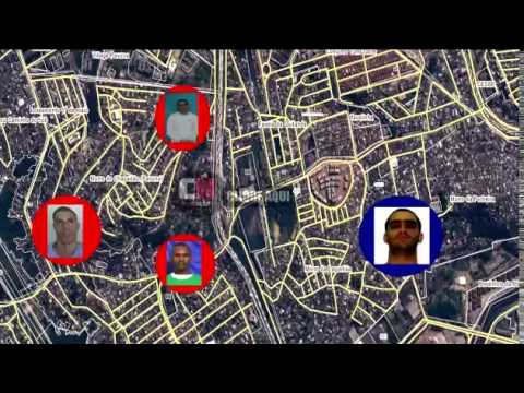 Traficantes Playboy, Binho, Fu e Claudinho negociando sessar fogo no chapadão e pedreira