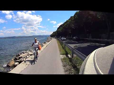 Izola (Slovenia) to Koper with bicycle - this time not the common video ;)